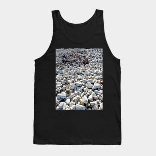 Chalk, Pebble, Glowing Seaweed Beach Tank Top